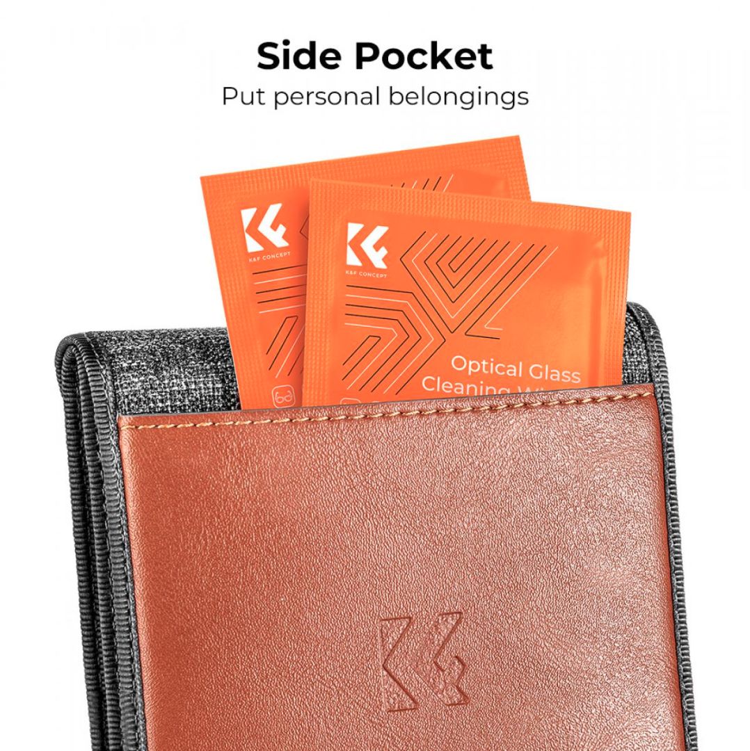 K&F Concept Filter Pouch, Torbica za filtere (do veličine 62mm) sa 3 džepa KF13.139 - 7